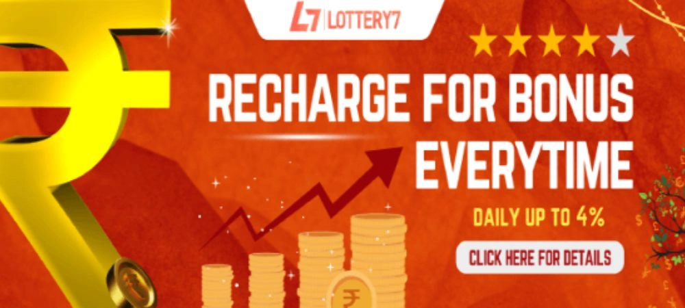 RECHARGE FOR BONUS EVERYTIME